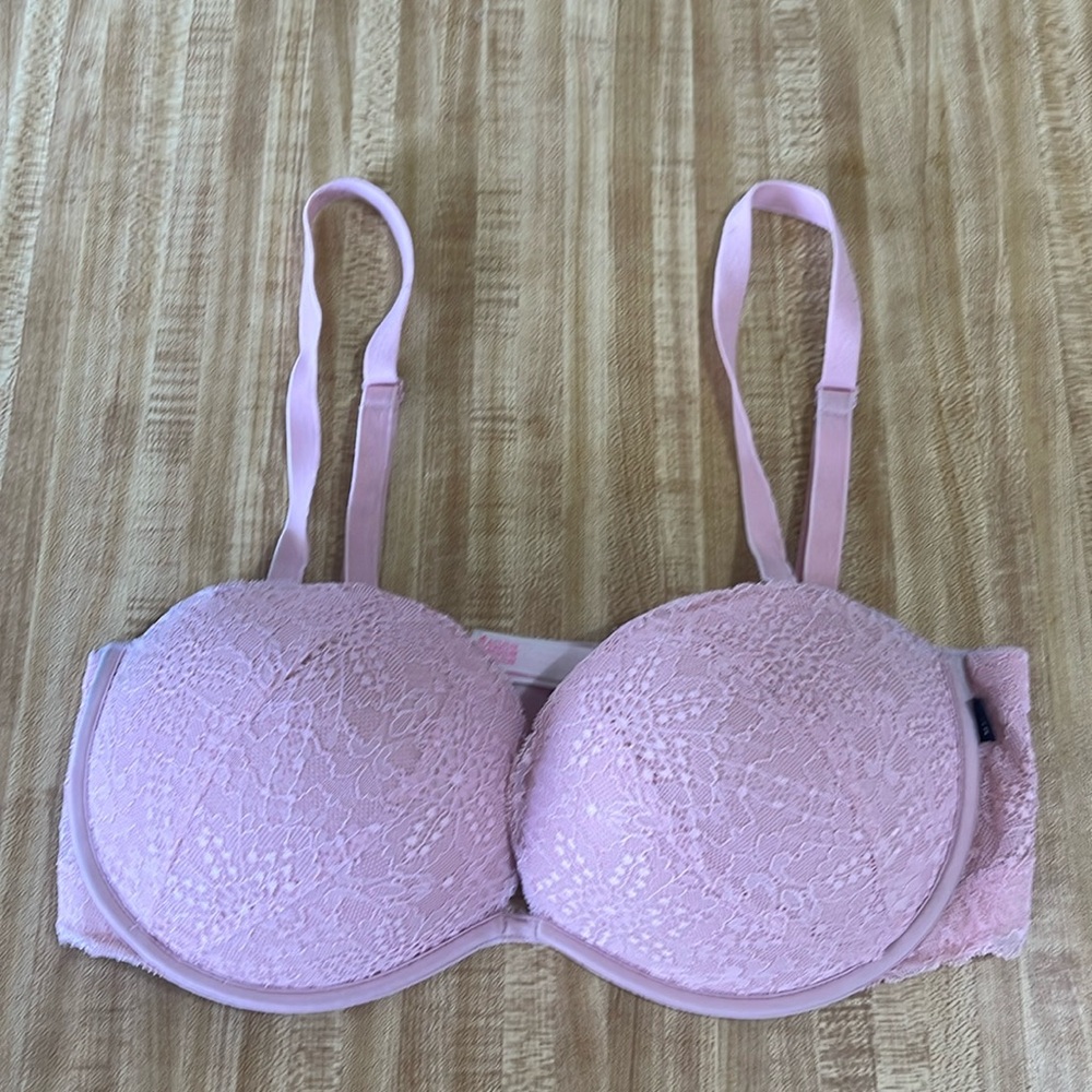 PINK Bombshell Push Up Bra